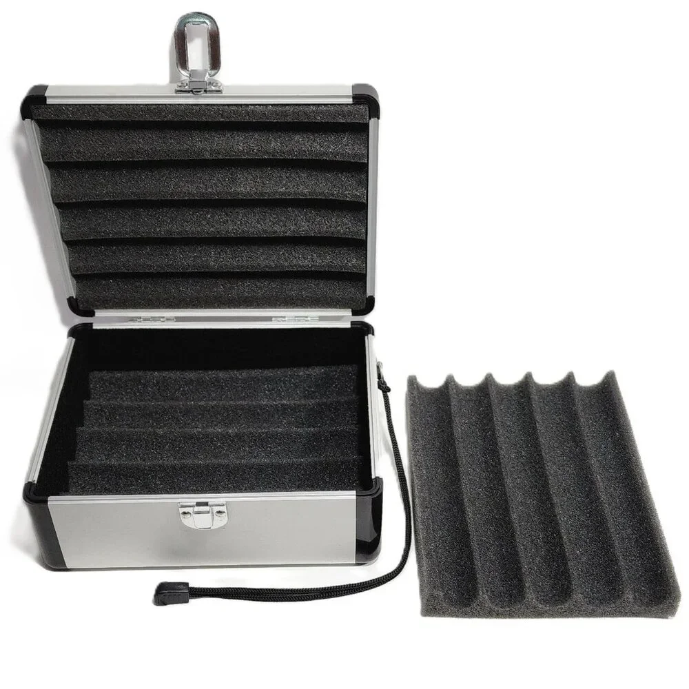 1915 Thompson & Co Inc Aluminum Metal Cigar Carrying Travel Case